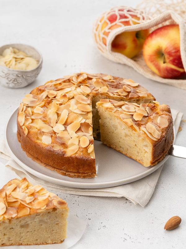 Cake pommes & amandes — recette saine et gourmande du diététicien Clément Godart