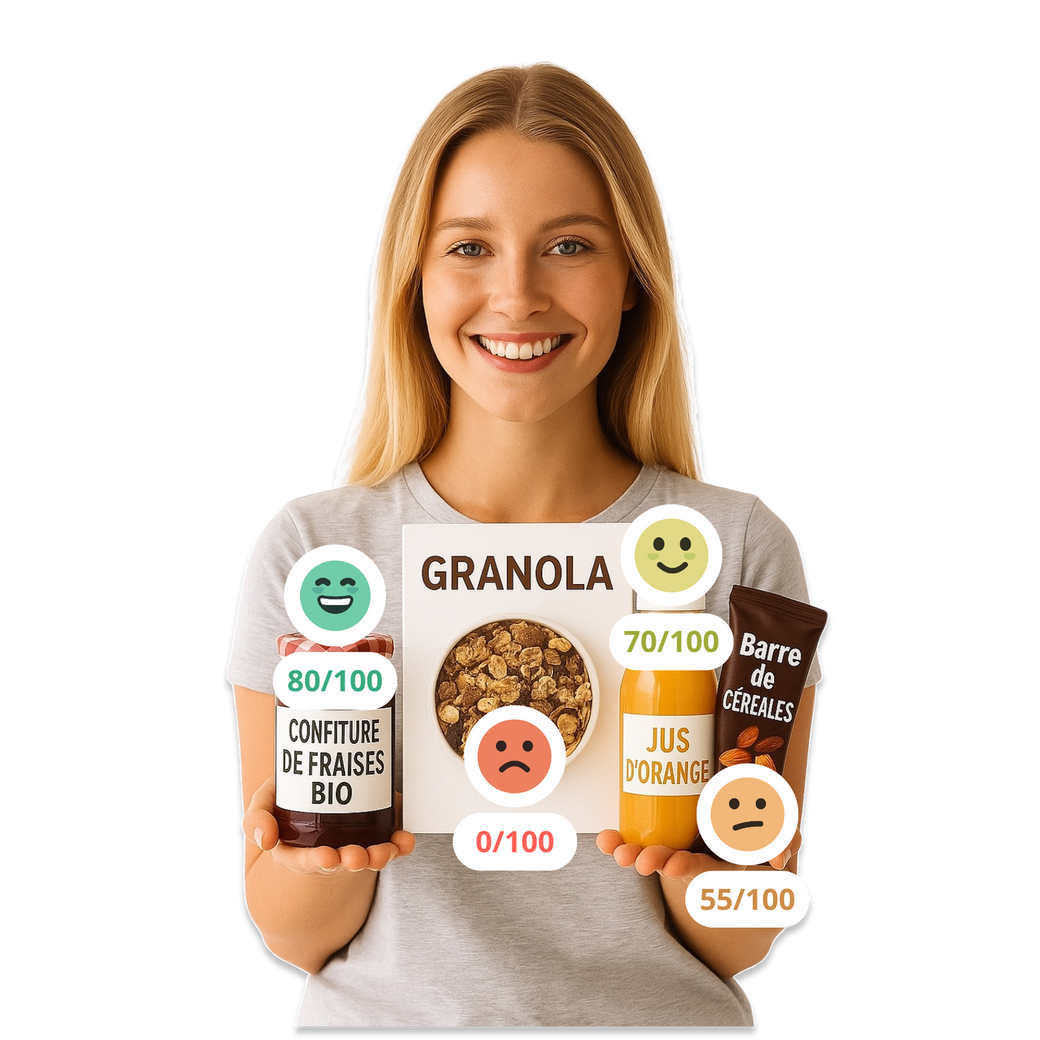 Application Eatvice — scanner et noter les produits alimentaires sur 100, créée par le diététicien Clément Godart
